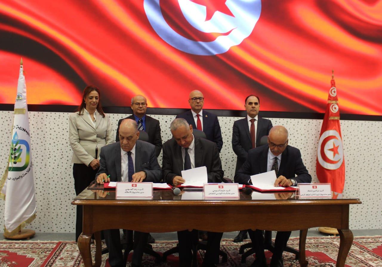 البنك التونسي للتضامن يضع خط تمويل جديد بــ 10 مليون دينار على ذمة الديوان الوطني للأعلاف